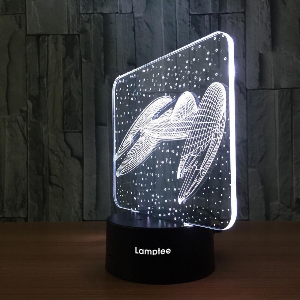 Anime Lost In Space 3D Illusion Lamp Night Light 3DL688