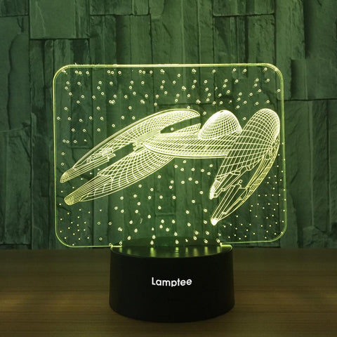 Image of Anime Lost In Space 3D Illusion Lamp Night Light 3DL688