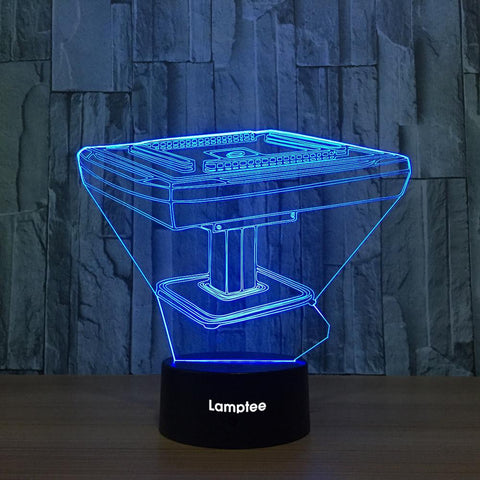 Image of Other Mahjong 3D Illusion Lamp Night Light 3DL762