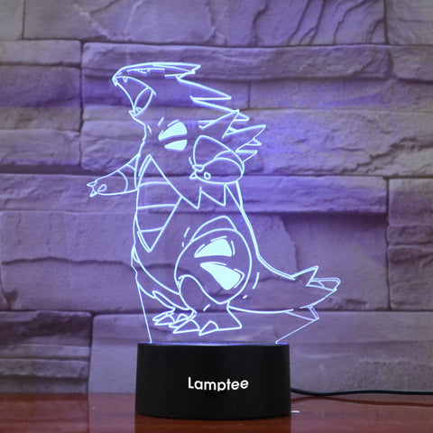Image of Anime Pokemon 3D Illusion Lamp Night Light 3DL831