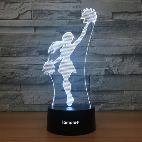 Image of Other Cheering Squad 3D Illusion Lamp Night Light 3DL982
