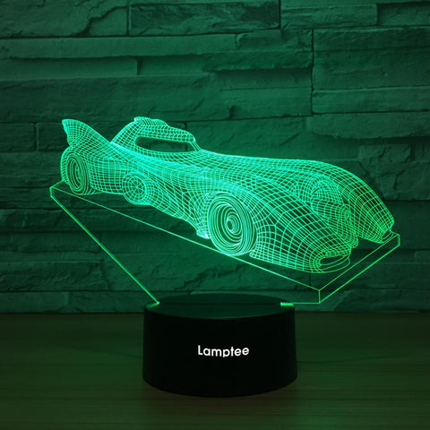 Image of Traffic Beautiful Car 3D Illusion Lamp Night Light 3DL1361