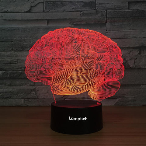 Other Human Braind 3D Illusion Lamp Night Light 3DL1287