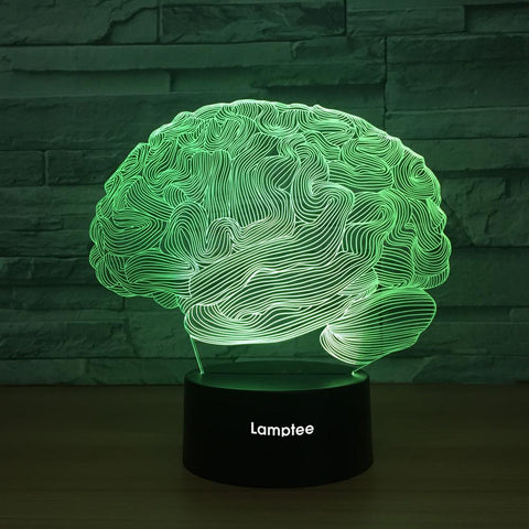 Other Human Braind 3D Illusion Lamp Night Light 3DL1287