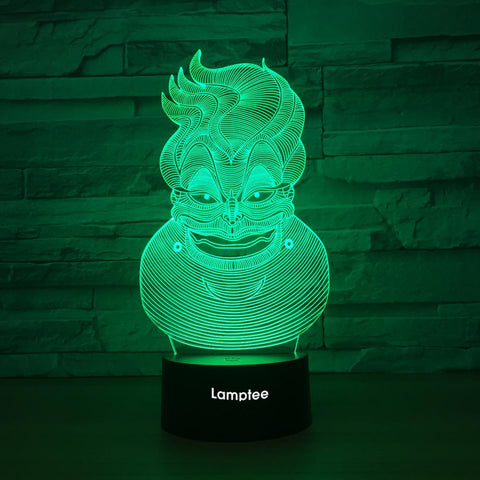 Image of Other Monster Stereo 3D Illusion Lamp Night Light 3DL1320
