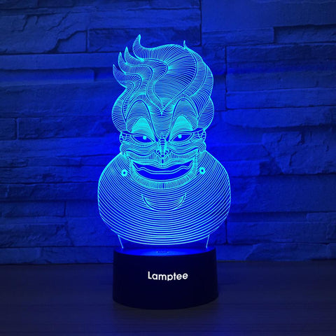 Image of Other Monster Stereo 3D Illusion Lamp Night Light 3DL1320