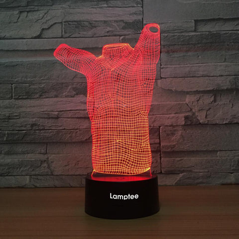 Image of Art Body Sculpture 3D Illusion Lamp Night Light 3DL1360