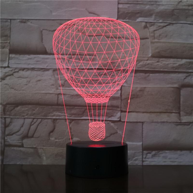 Air Balloon 3D Illusion Lamp Night Light