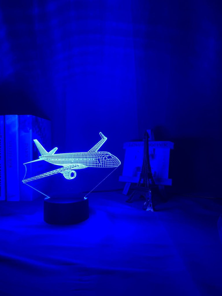 Airplane Room 3D Illusion Lamp Night Light