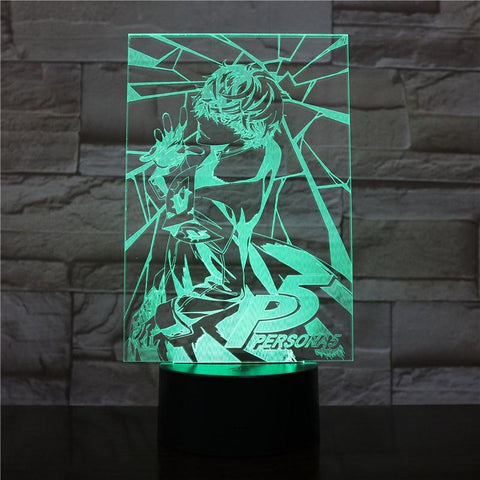Image of Akira Kurusu Figure 3D Illusion Lamp Night Light