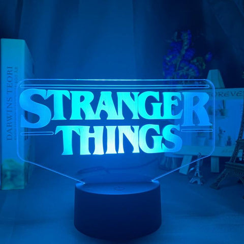 Image of American Web Television Series Stranger Things 3D Illusion Lamp Night Light
