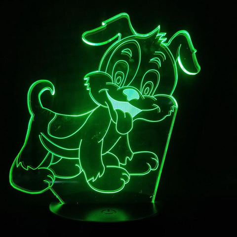 Image of Anim 3D Illusion Lamp Night Light