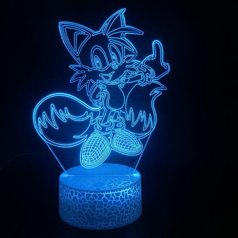 Image of Animal Cat 3D Illusion Lamp Night Light