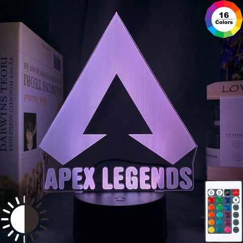 Apex Legends LOGO 3D Illusion Lamp Night Light