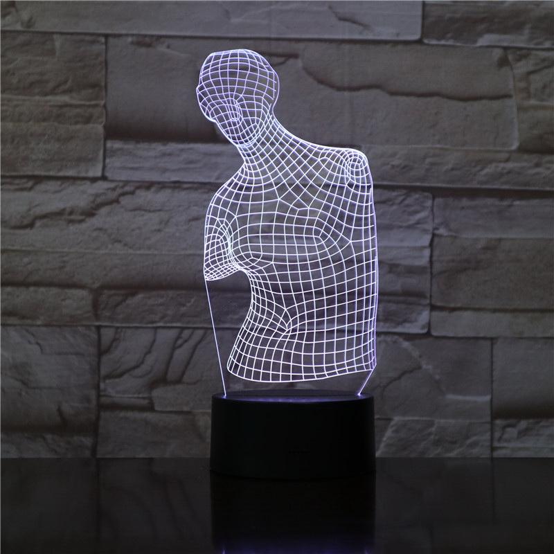 Aphrodite of Milos sculpture Figure 3D Illusion Lamp Night Light