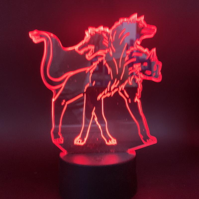 Cerberus 3D Illusion Lamp Night Light