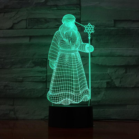 Image of Christian Pope 3D Illusion Lamp Night Light