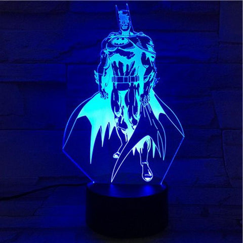 Image of DC Comics Justice League Batman 3D Illusion Lamp Night Light
