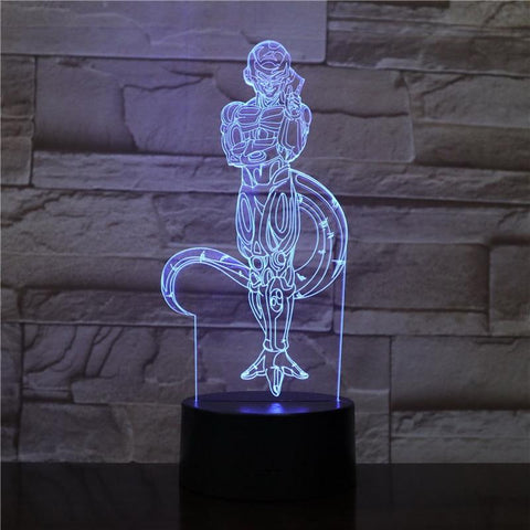 Image of Dragon ball Freeza 3D Illusion Lamp Night Light
