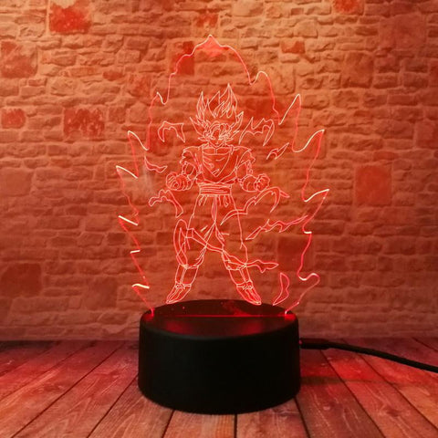 Image of Dragon Ball Z 3D Illusion Lamp Night Light