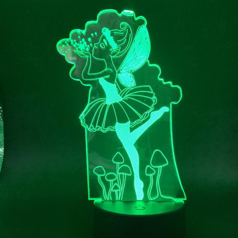Image of Fairy 3D Illusion Lamp Night Light