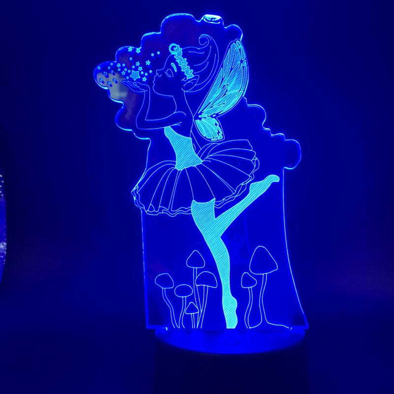 Fairy 3D Illusion Lamp Night Light