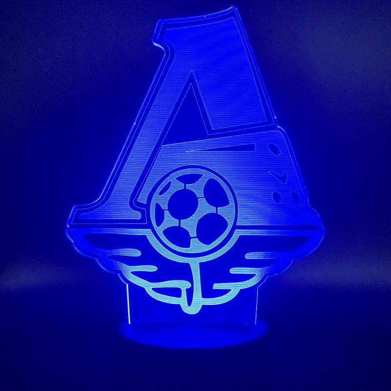 FC Lokomotiv Moscow Football Club 3D Illusion Lamp Night Light