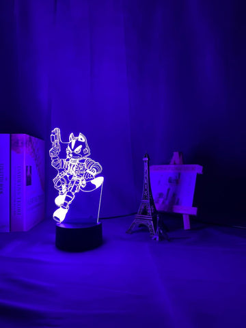Image of Game Starfox Figure 3D Illusion Lamp Night Light