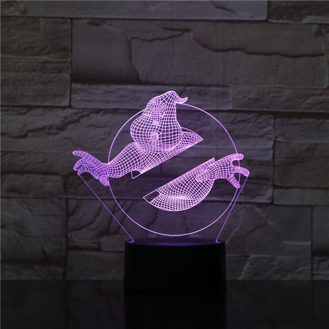 Image of Ghostbusters 3D Illusion Lamp Night Light