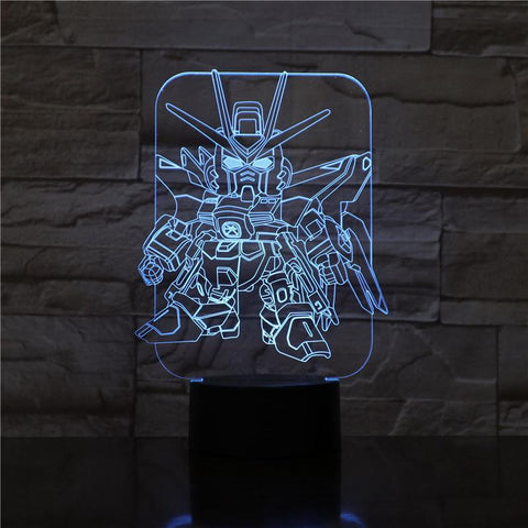 Image of GUNDAM Kids 3D Illusion Lamp Night Light