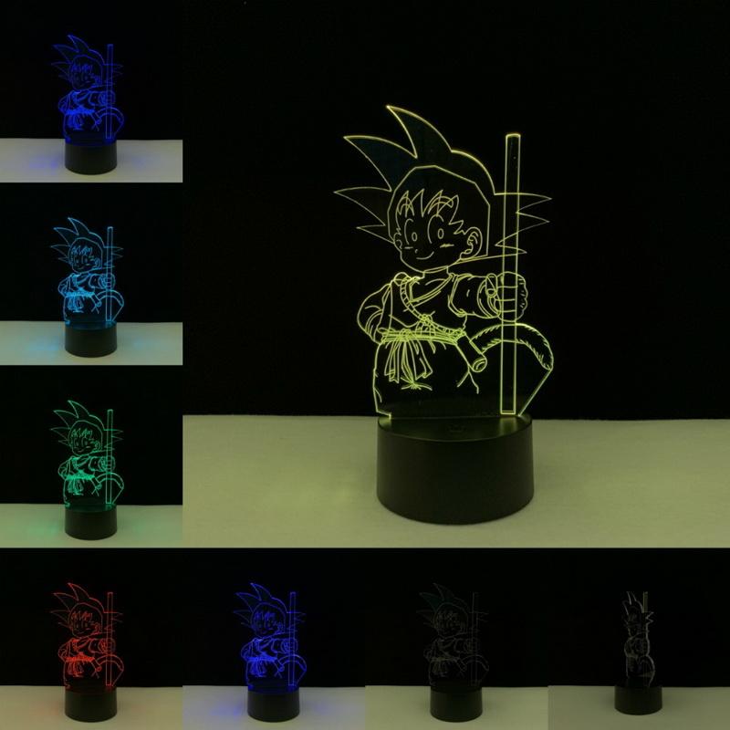 Janpese Figure 3D Illusion Lamp Night Light