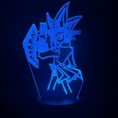 Image of Japan Anime Yu Gi Oh Vrains Yugi Mutou Figure 3D Illusion Lamp Night Light