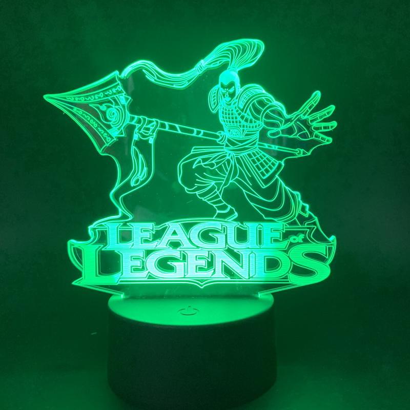 League of Legends 3D Illusion Lamp Night Light