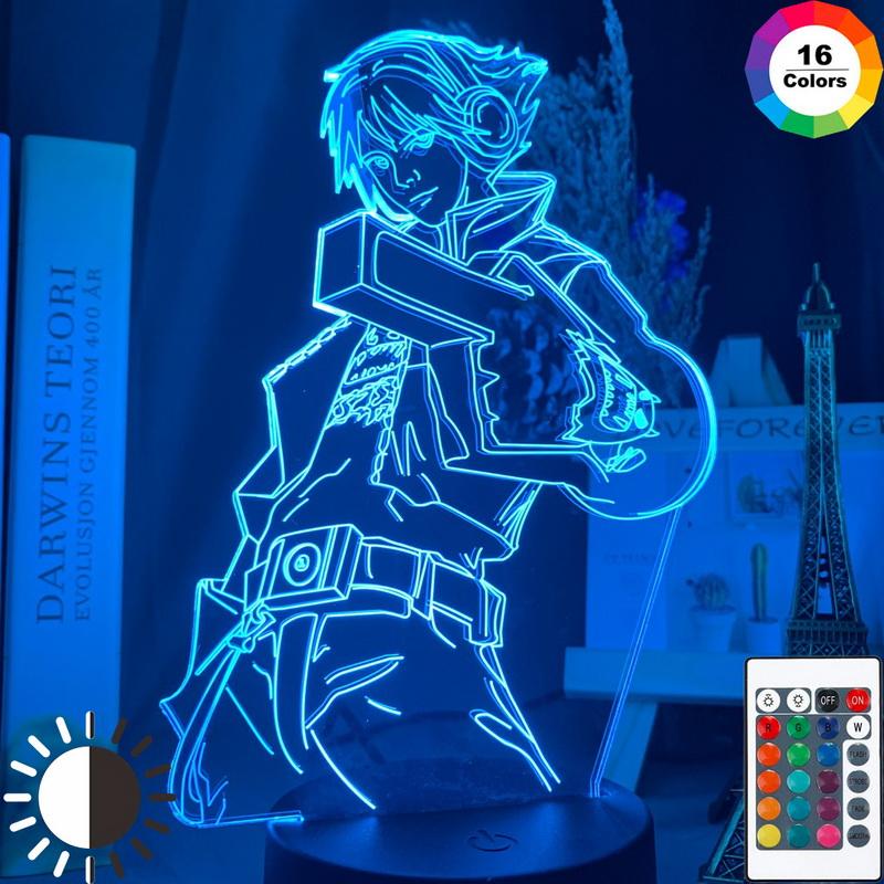 League of Legends Ezreal Figure 3D Illusion Lamp Night Light