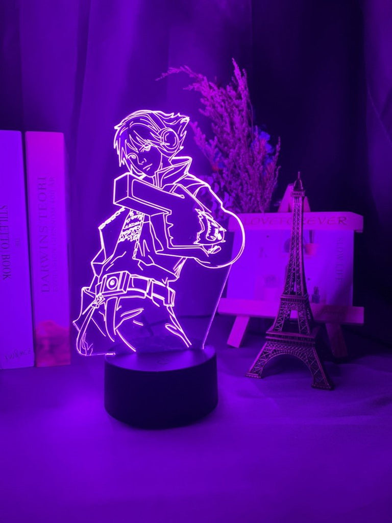 League of Legends Ezreal Figure 3D Illusion Lamp Night Light