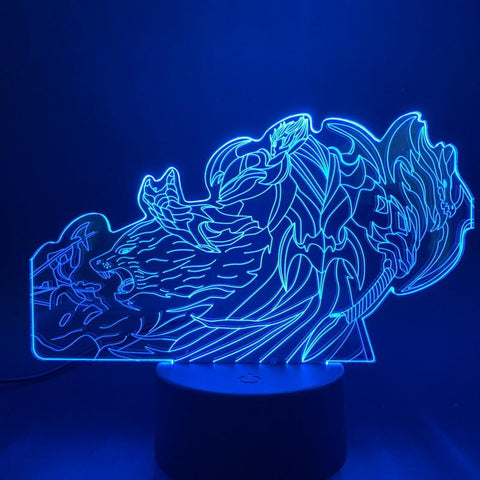 Image of League of Legends Hero God Woad King Darius Skin LOL 3D Illusion Lamp Night Light