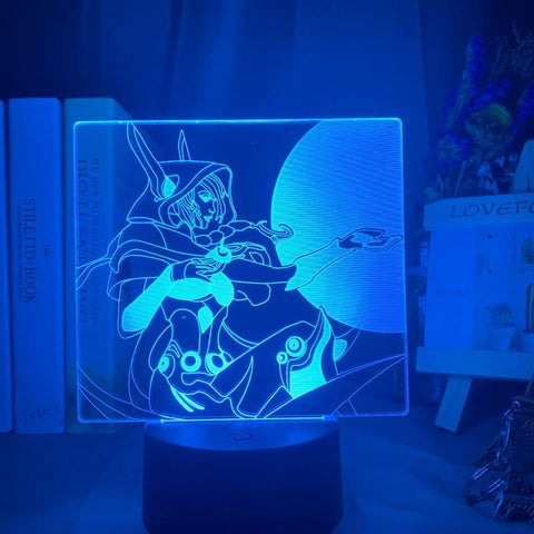 Image of League of Legends Xayah Figure 01 3D Illusion Lamp Night Light