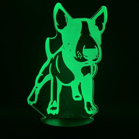 Image of Lovely Animal Mankinds friends 3D Illusion Lamp Night Light