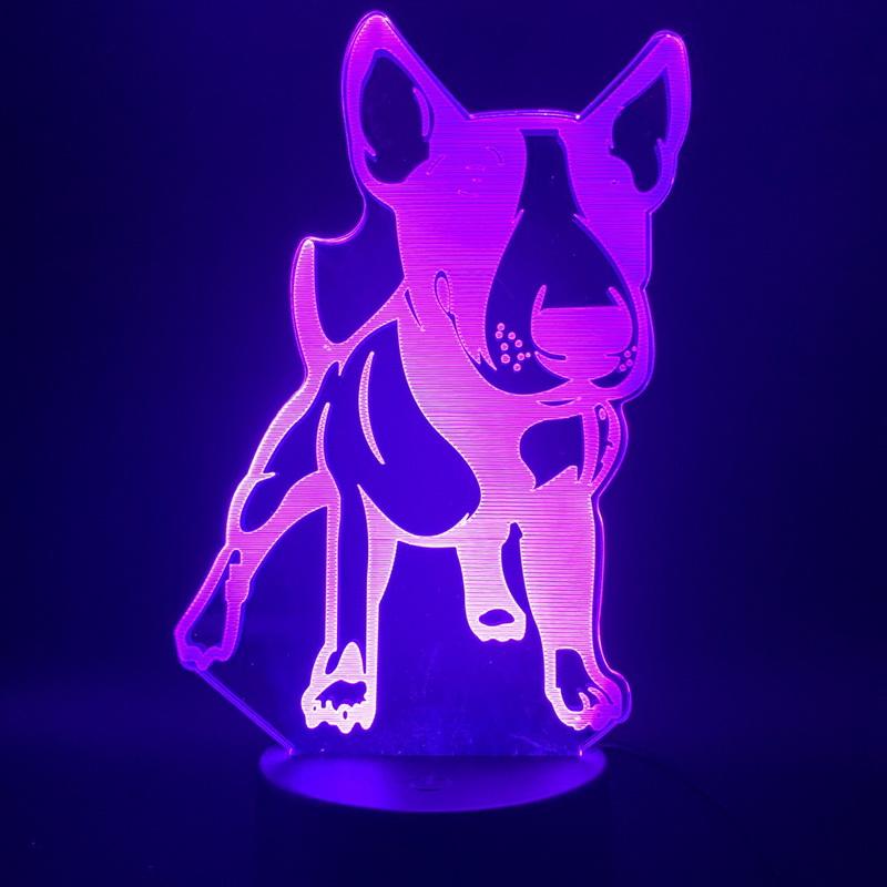 Lovely Animal Mankinds friends 3D Illusion Lamp Night Light