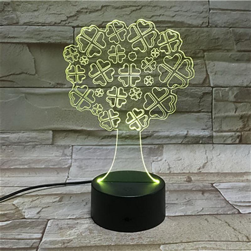 Lucky Tree 3D Illusion Lamp Night Light