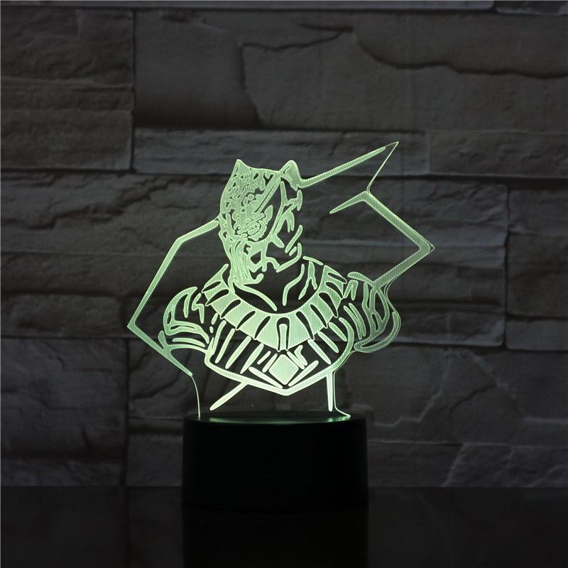 Marvel Movie The Avengers Panther 3D Illusion Lamp Night Light