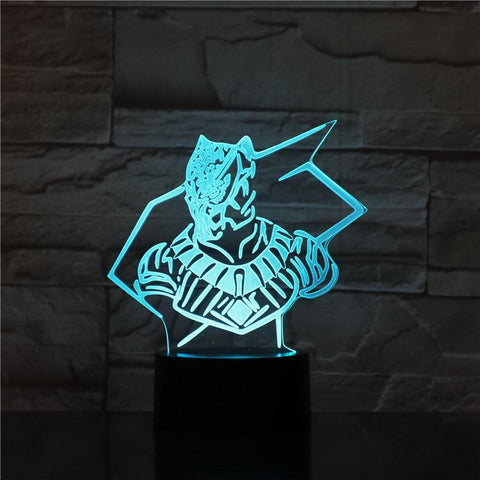 Image of Marvel Movie The Avengers Panther 3D Illusion Lamp Night Light