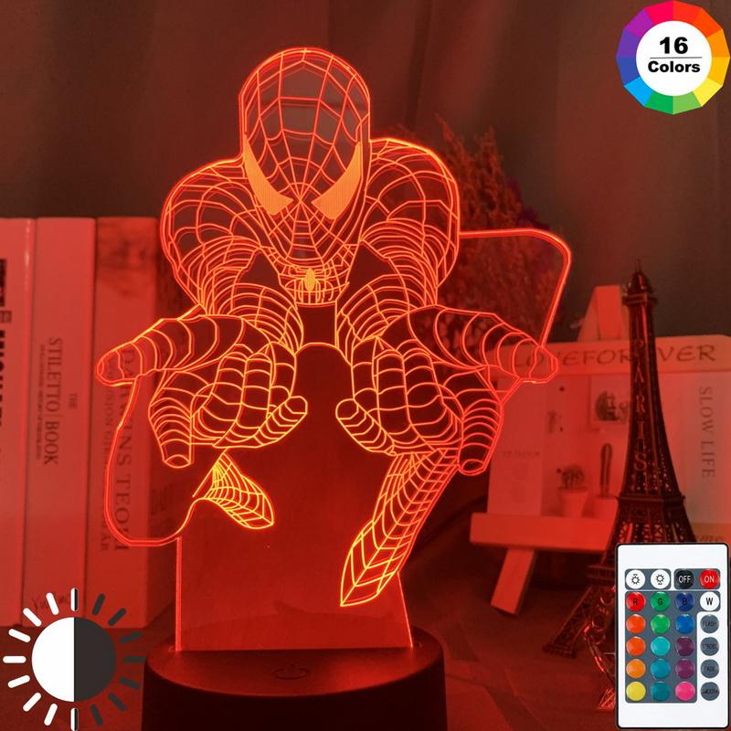 Marvel Spider Man 01 3D Illusion Lamp Night Light