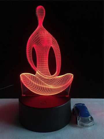 Image of Medit 3D Illusion Lamp Night Light