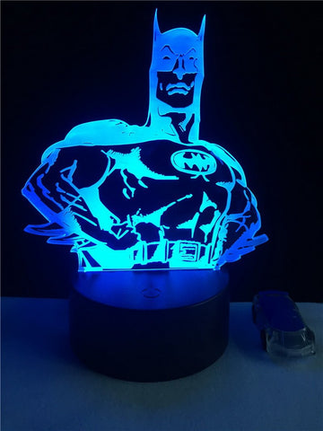 Image of Movie Batman Party 3D Illusion Lamp Night Light
