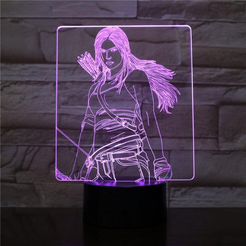 Image of Movie The Hunger Games 3D Illusion Lamp Night Light