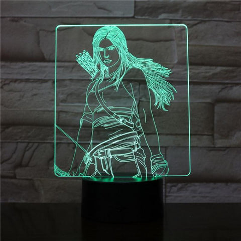Image of Movie The Hunger Games 3D Illusion Lamp Night Light