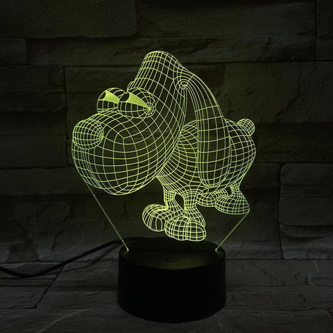Image of Mr Peabody & Sherman Room 3D Illusion Lamp Night Light
