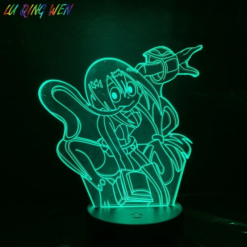 My Hero Academia FROPPY Figure 3D Illusion Lamp Night Light
