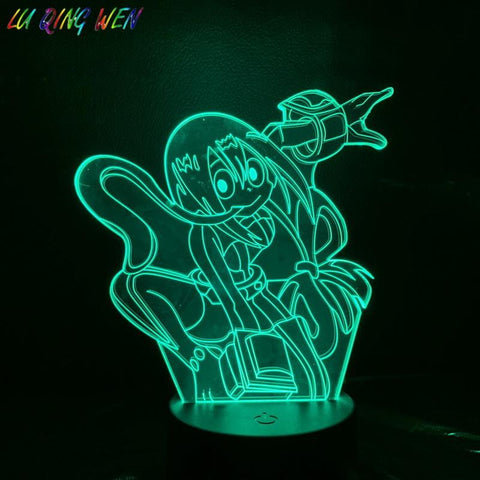 Image of My Hero Academia FROPPY Figure 3D Illusion Lamp Night Light